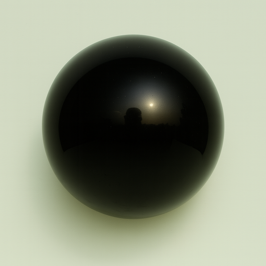 Black Obsidian Sphere