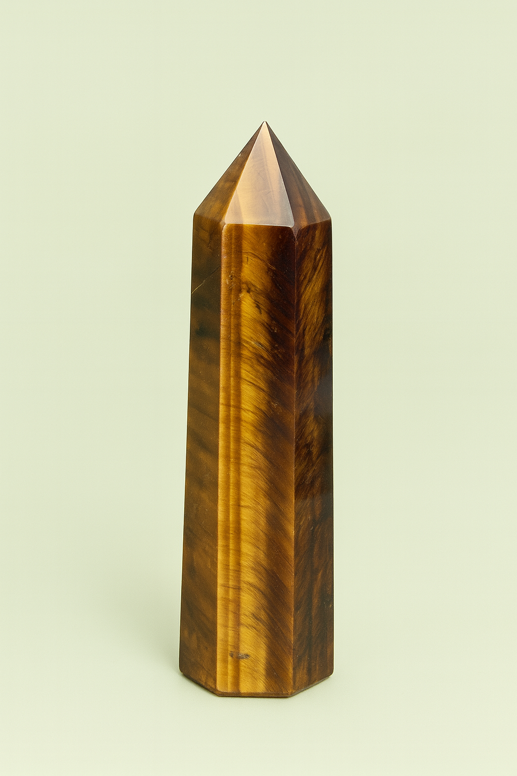 Tiger Eye Crystal Tower