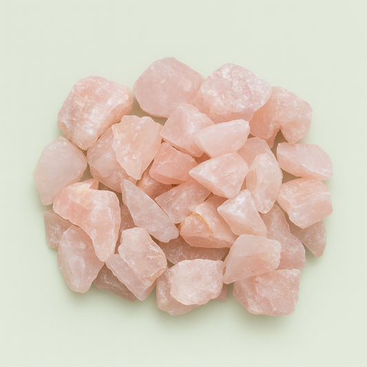 Rose Quartz Crystal Raw Stone
